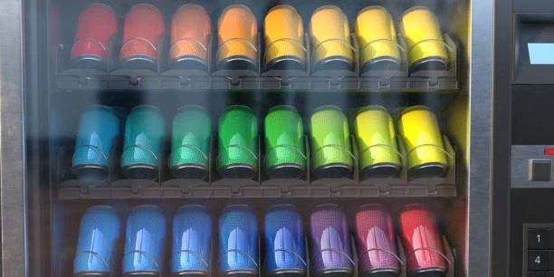 drinks of various colors drinks of various colors